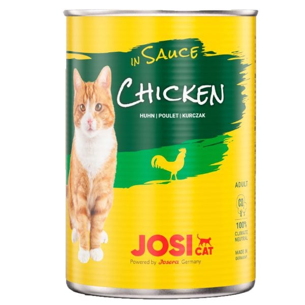 1655462643_josera-josicat-konservi-kakiem-vistas-gala-merce-400g Josera JosiCat Chicken In Sauce консервы для взрослых кошек с курицей в соусе, 415 г — изображение 1