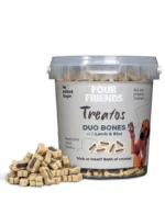 Four Friends Treatos Duo Bones лакомство для дрессуры собак с ягненком и рисом, 500 г — изображение 2