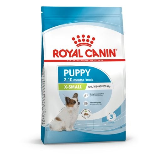 1648637855_royal-canin-shn-x-small-puppy-sausa-sunu-bariba-1kg Royal Canin SHN X-Small Puppy сухой корм для щенков очень мелких пород, 1.5 кг — изображение 1