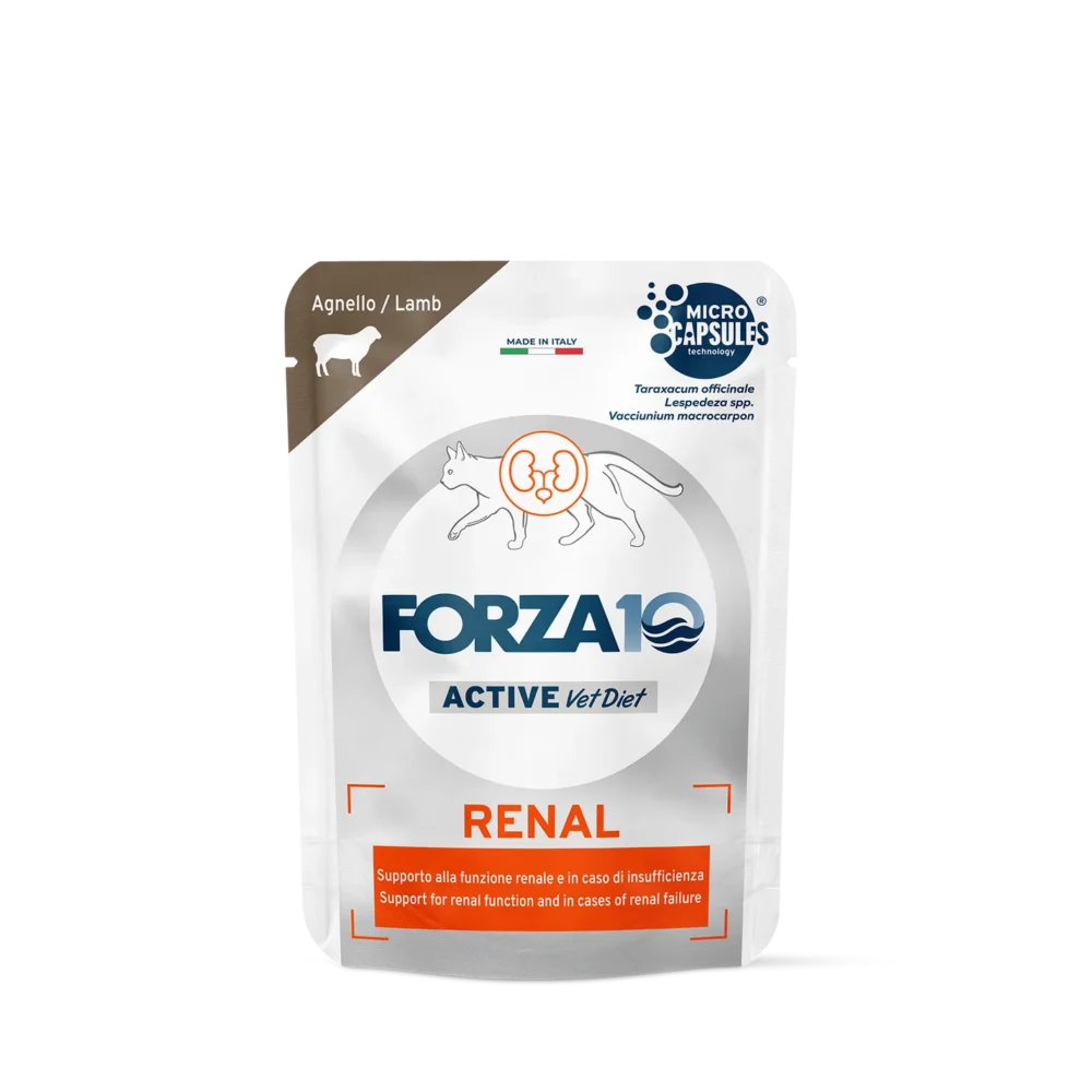 RenalCat80g Forza10 Renal ActiWet консервы для кошек при острых и хронических заболеваниях почек, 80 г — изображение 1